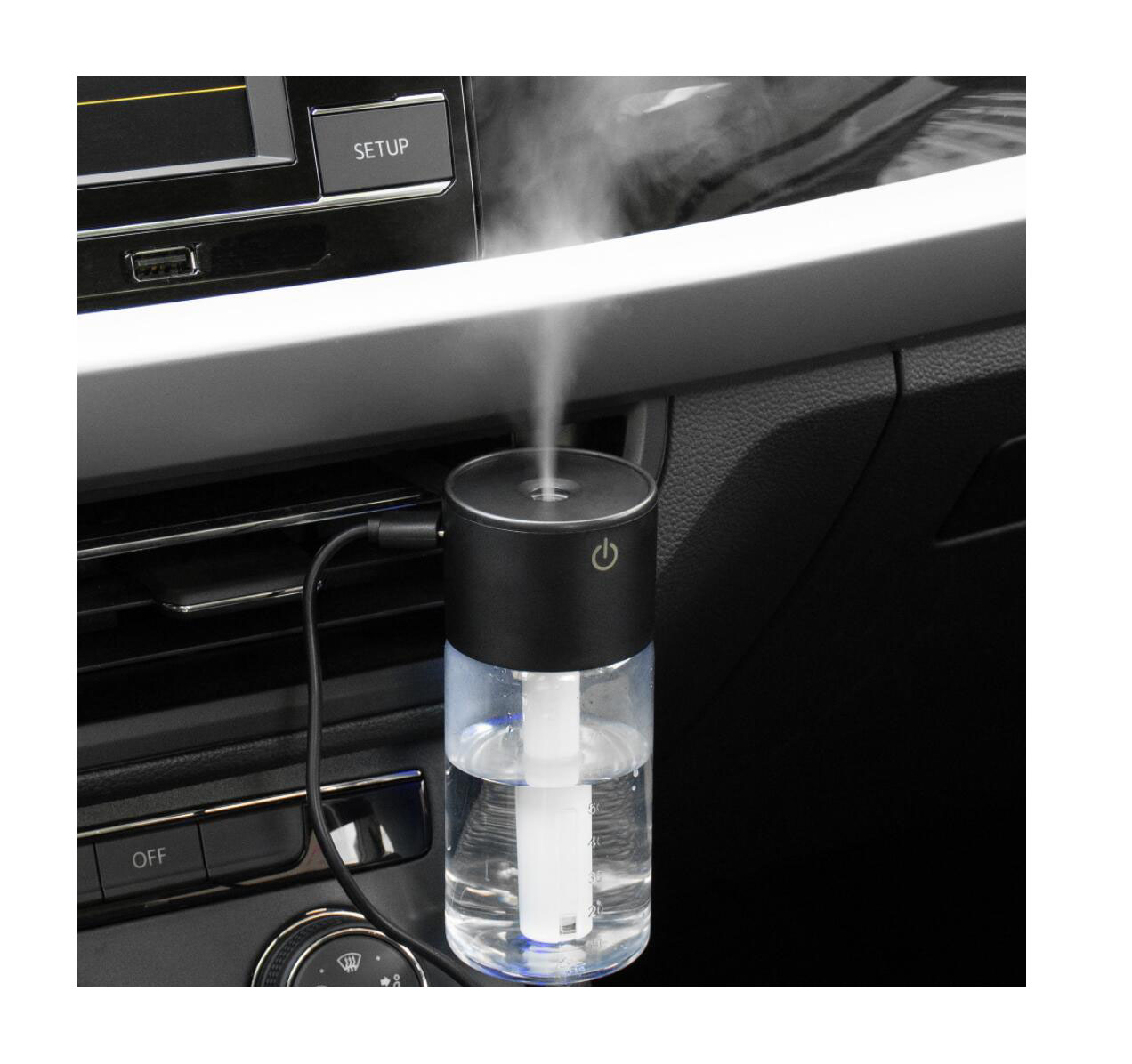 FYS-BN01 Mini Car Air Humidifier Aroma Essential Oil Diffuser for Office, Home, Car, Personal Use 